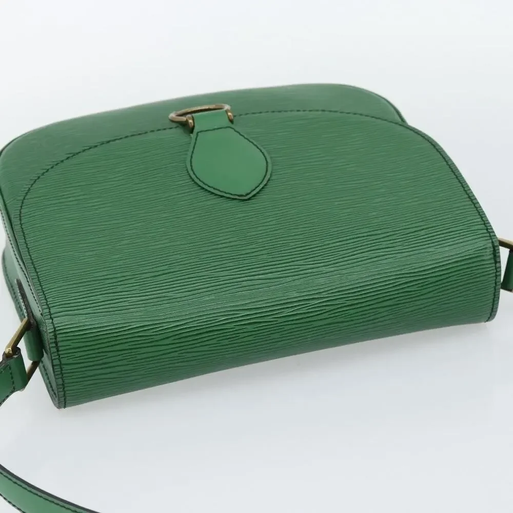 Louis Vuitton Epi Saint Cloud GM Shoulder Bag Green